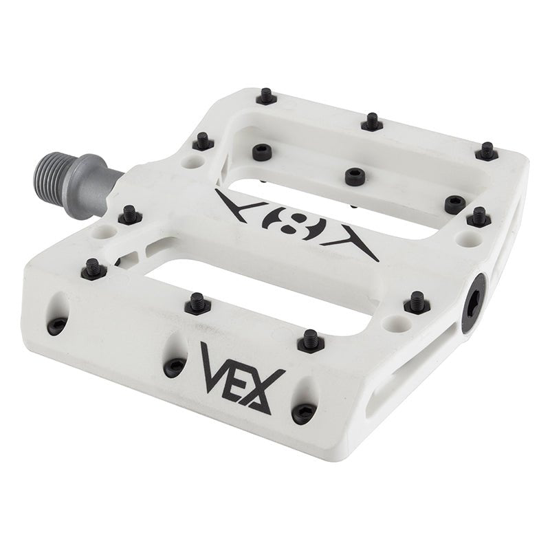 Pedals Origin8 Origin8 Vex Platform 9/16` 1 Sealed and 1 Sleeve White Composite 105x98x17mm Light Gray