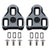Exustar Black 11+ Look Keo Cleats Gray/Black