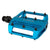 Pedals Origin8 Origin8 Rascal XS Platform 9/16` 2 Sealed and 1 DU Sleeve Blue Alloy 80x85x16mm Dark Cyan