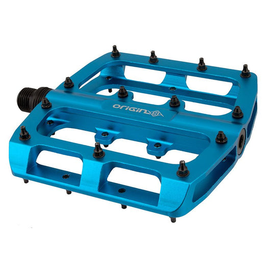 Pedals Origin8 Origin8 Rascal XL Platform 9/16` 2 Sealed and 1 DU Sleeve Blue Alloy 109x110x15mm Dark Cyan
