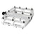 Pedals Origin8 Origin8 Rascal XL Platform 9/16` 2 Sealed and 1 DU Sleeve Silver Alloy 109x110x15mm Light Gray