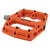 Pedals Origin8 Origin8 Retox Platform 9/16` 1 Sealed and 1 Sleeve Orange Composite 113x105x18mm Chocolate