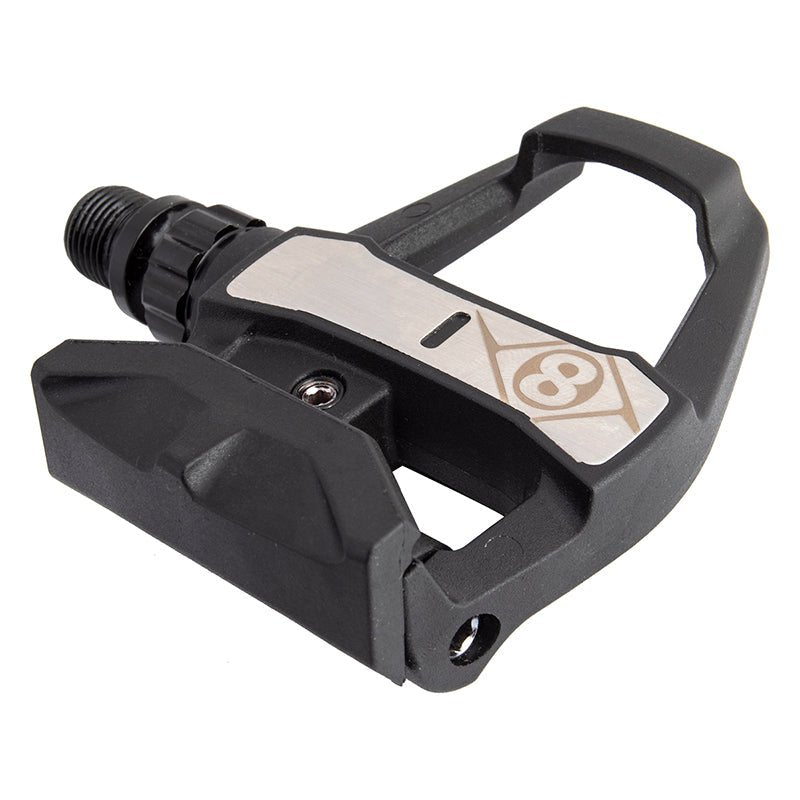 Pedals Origin8 Origin8 Spryte Composite Road Clipless 9/16` 1 Sealed and 1 Sleeve Black Look Keo Dark Slate Gray