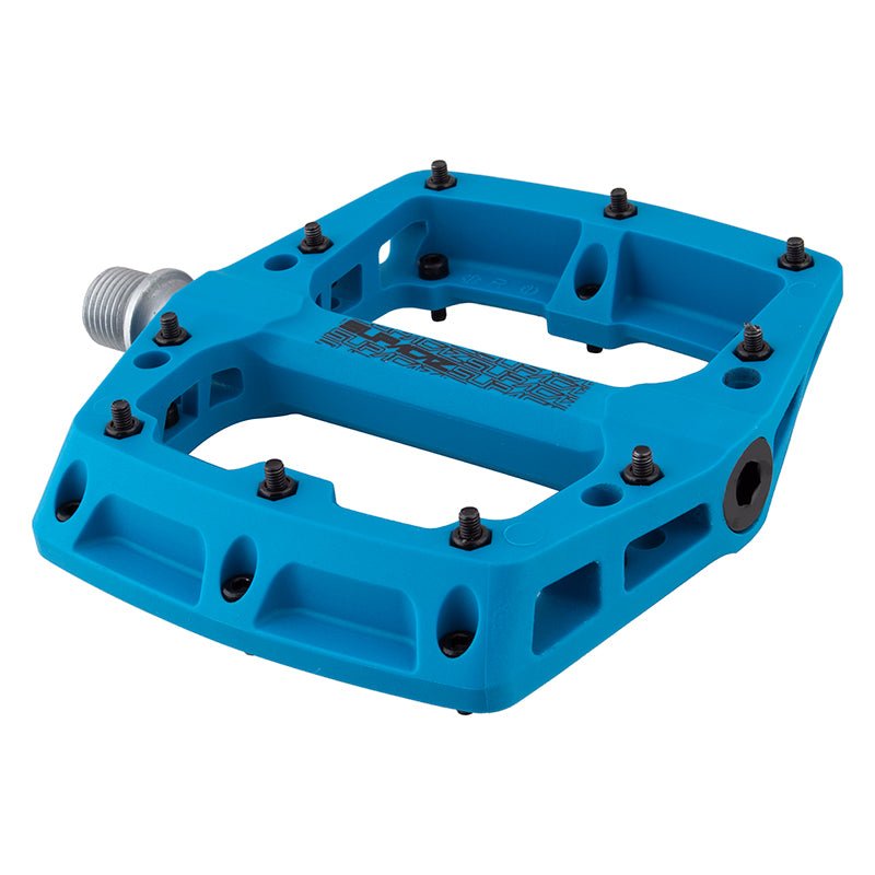 Pedals Supacaz Supacaz Smash DH 9/16` Sealed Bushing Blue Composite 113x114mm Dark Cyan