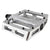 The shadow conspiracy Metal Pedal 9/16` Loose Ball Silver Extra Pins Alloy 105x100mm