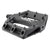 Pedals Origin8 Origin8 Strapd Platform 9/16` 1 Sealed and 1 Sleeve Black Composite 113x114x20mm Dim Gray