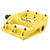 Pedals Origin8 Origin8 Strapd Platform 9/16` 1 Sealed and 1 Sleeve Yellow Composite 113x114x20mm Light Goldenrod