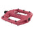 Pedals Origin8 Origin8 Strapd Platform 9/16` 1 Sealed and 1 Sleeve Pink Composite 113x114x20mm Maroon