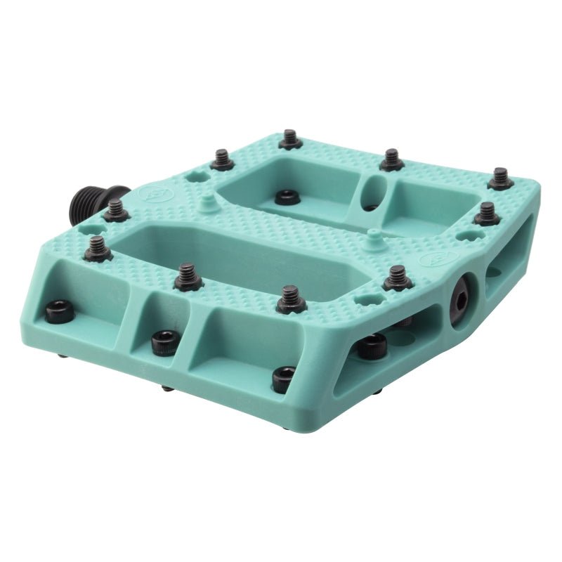 Pedals Alienation Alienation Foot Fetish 9/16` 2 Sleeve Turquoise Composite 113x112.5x21.5mm Medium Aquamarine