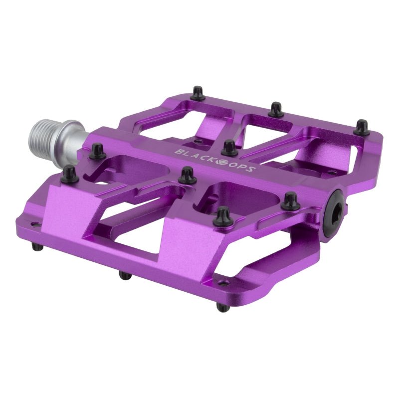 Pedals Black ops Black ops Trail Rat 9/16` Sealed Purple Alloy 98x100mm 356g Slate Gray