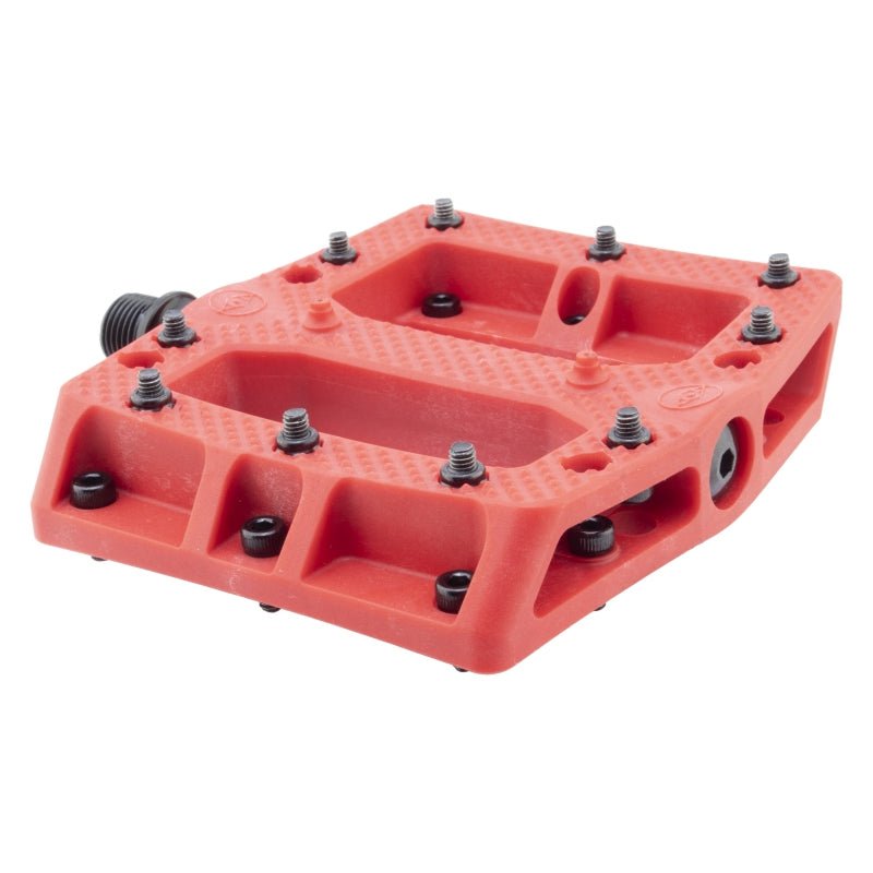Pedals Alienation Alienation Foot Fetish 9/16` 2 Sleeve Red Composite 113x112.5x21.5mm Light Coral
