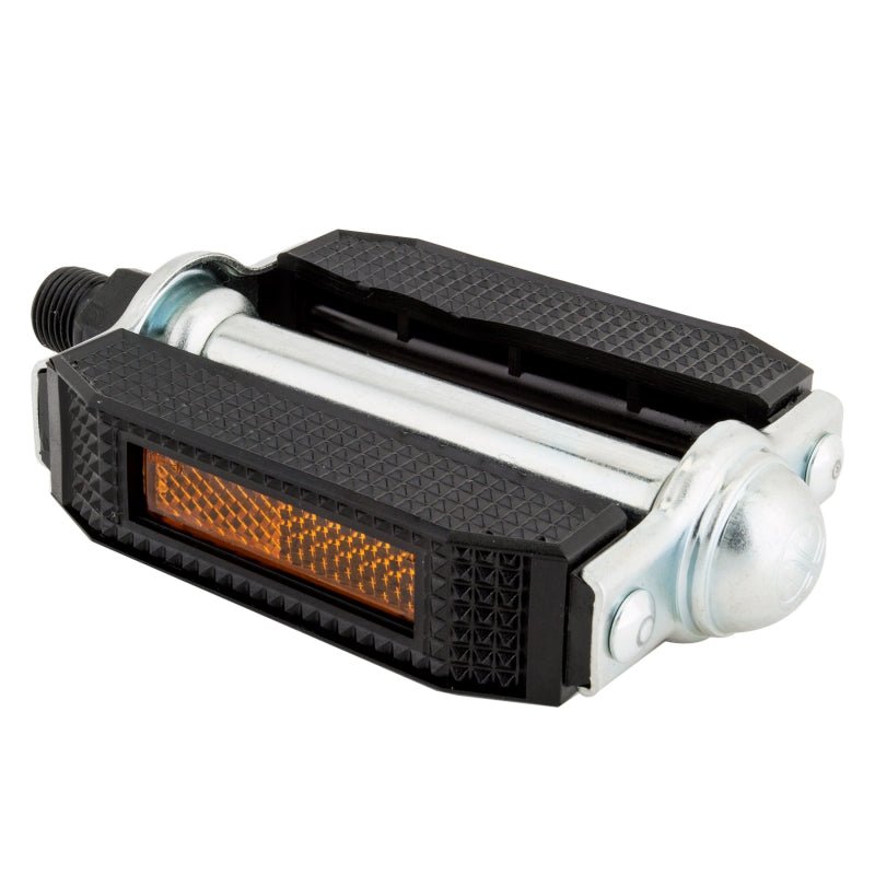 Pedals Sunlite Sunlite Classic Block 9/16` Loose Ball Black/Silver Dark Slate Gray