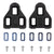 Pedals Origin8 Origin8 RC-2 Fixed Delta Cleats  Black Look Delta 0° Fixed Dark Slate Gray