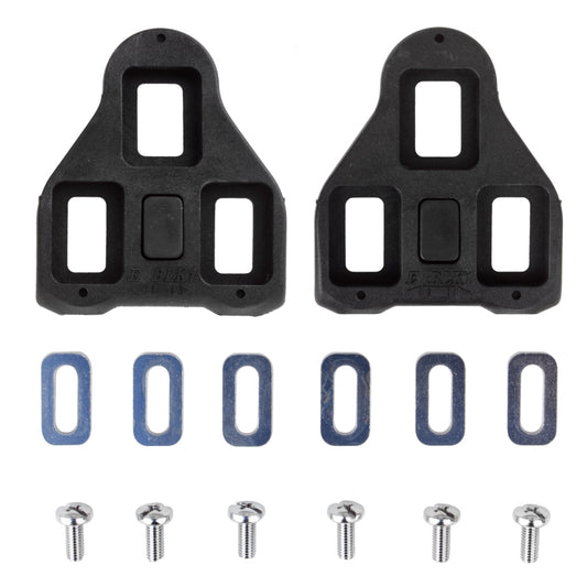 Origin8 RC-2 Fixed Delta Cleats  Black Look Delta 0° Fixed