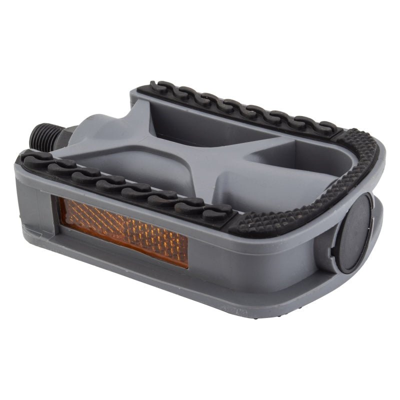 Pedals Sunlite Sunlite Non-Slip 1/2` Loose Ball Grey/Black Composite 108x75x25mm Dim Gray