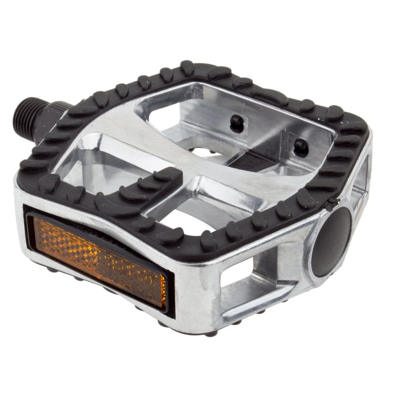 Pedals Sunlite Sunlite Cruiser 9/16` Loose Ball Silver/Black Alloy 95x92x28mm Dark Slate Gray