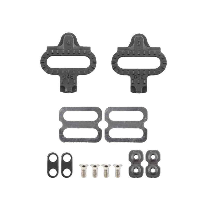 Pedals Sunlite Sunlite Pedal Cleats  Single Release SPD 4° Float MTB Dim Gray