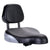 Saddles Sunlite Sunlite Backrest Saddle  Black 9x11` Dark Slate Gray