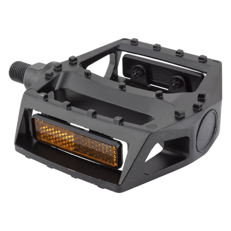 Pedals Sunlite Sunlite MX Alloy 1/2` Loose Ball Black Alloy 110x103x26mm Dim Gray