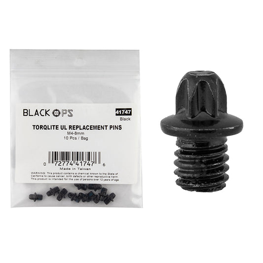 Black ops TorqLite UL M4-8 Rep Pins N/A Black