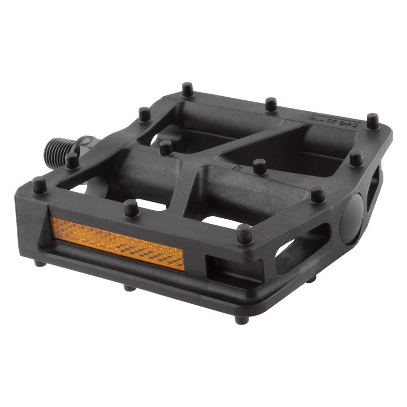 Pedals Black ops Black ops T-Bar Pedals 1/2` Loose Ball Black Composite 95x96x20mm Dark Slate Gray