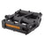 Pedals Black ops Black ops T-Bar Pedals 1/2` Loose Ball Black Composite 95x96x20mm Dark Slate Gray