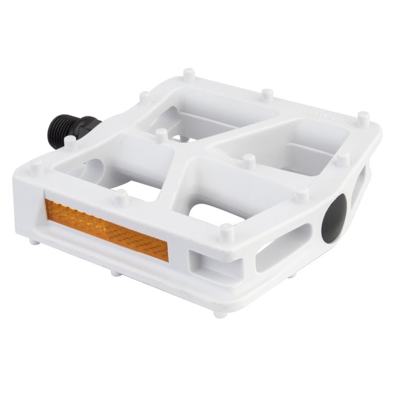 Pedals Black ops Black ops T-Bar Pedals 9/16` Loose Ball White Composite 95x96x20mm Light Gray