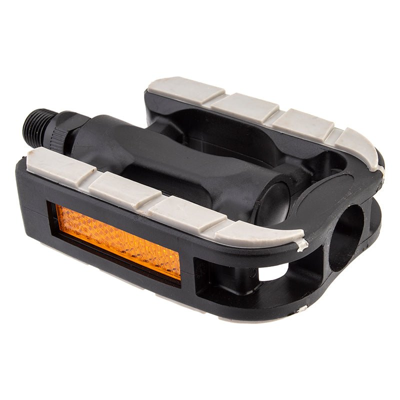 Pedals Sunlite Sunlite Non-Slip 9/16` Loose Ball Black/Grey Composite 108x75x25mm Dark Slate Gray