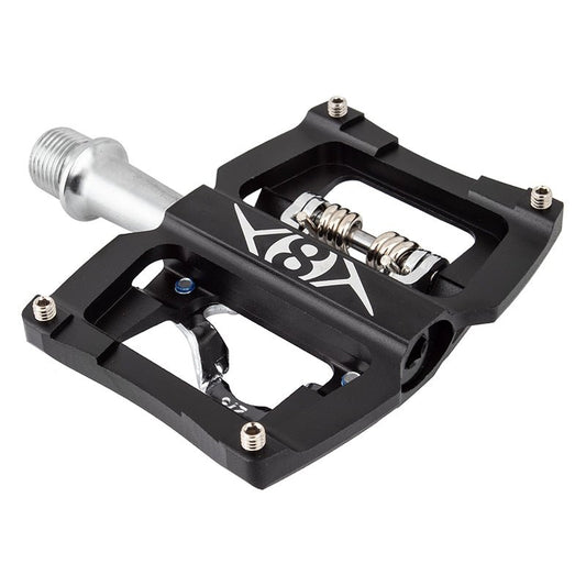 Pedals Origin8 Origin8 Dual Sport SPD Single Clipless 9/16` 1 Sealed and 1 Sleeve Black SPD Dark Slate Gray