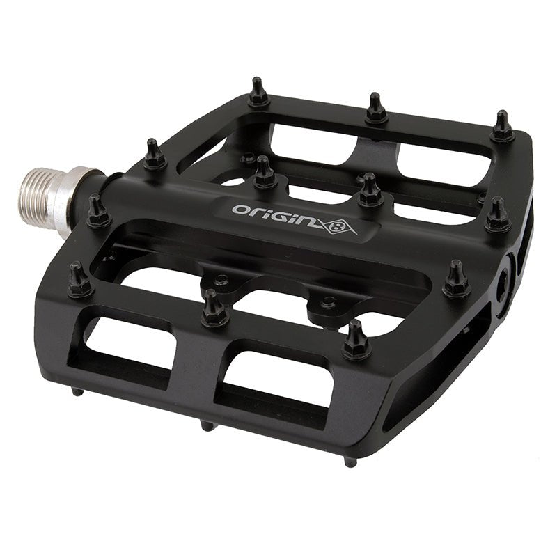 Pedals Origin8 Origin8 Rascal Platform 9/16` 2 Sealed and 1 DU Sleeve Black Alloy 98x92x14mm Dark Slate Gray
