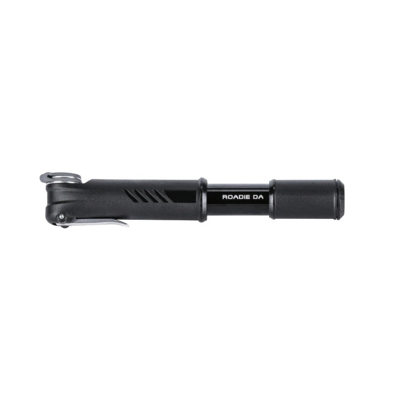 Frame Pump Topeak Topeak Roadie DA Dual Action Compact Road Mini Pump - 120psi Black Dark Slate Gray