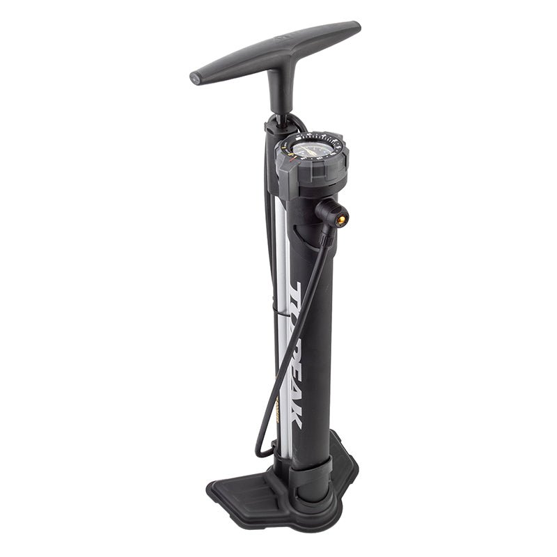Floor Pumps Topeak Topeak JoeBlow Booster Floor Pump - 160psi / 11bar SmartHead DX3 Black/Gray Dark Slate Gray