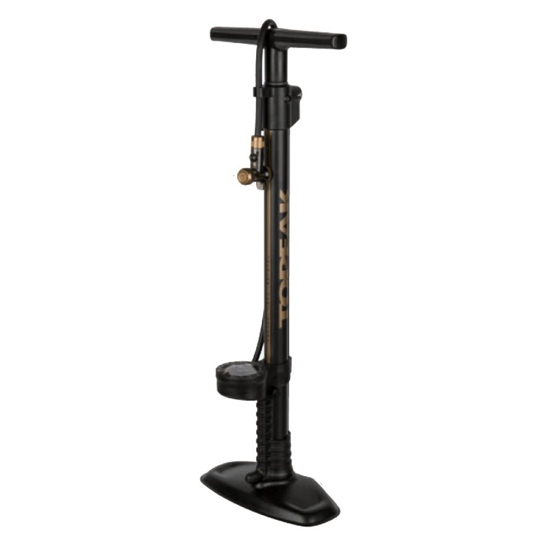 Floor Pumps Topeak Topeak JoeBlow Tubi 2-Stage Floor Pump - 160psi Dark Slate Gray
