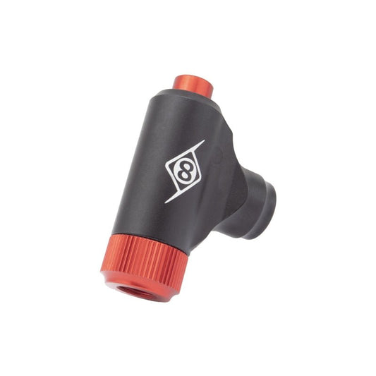 Floor Pumps Origin8 Origin8 Push Button CO2 Inflator Threaded PV/SV Black Inflator Only AL6061 Dim Gray