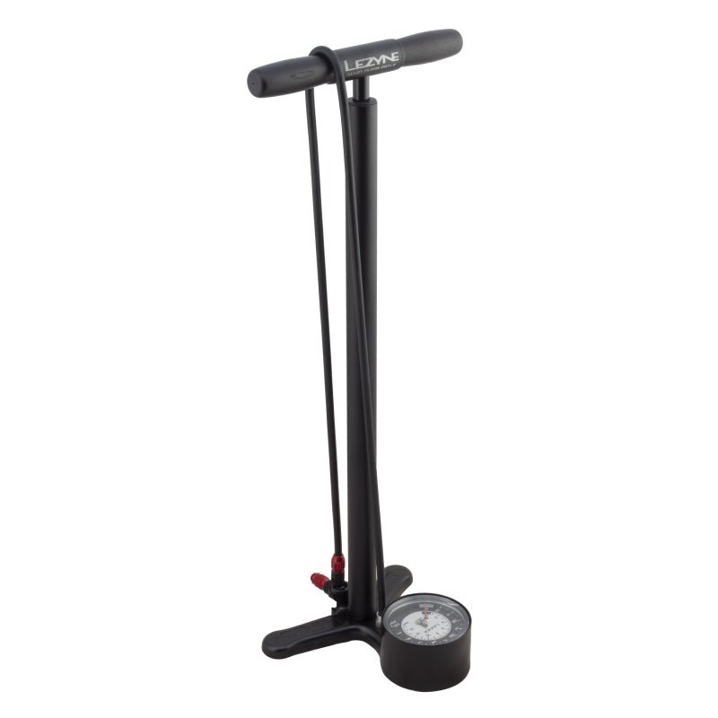 Floor Pumps Lezyne Lezyne Alloy Floor Drive 3.5  Pump Satin Black Dark Slate Gray