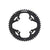Full Speed Ahead Omega/Vero Pro Road Double Chainring - 50t 120 BCD Aluminum N-11 BLK