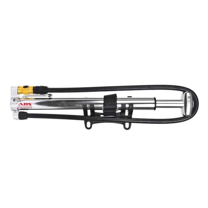 Frame Pump Lezyne Lezyne Micro Floor Drive HP- High Pressure Frame Pump Silver Light Gray