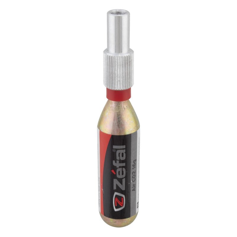 Floor Pumps Zefal Zefal Air Adapter Threaded PV/SV Silver 1 - 16g Alloy Gray