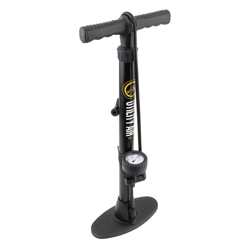 Floor Pumps Sunlite Sunlite Utili-T Air with Gauge  2` Analog SV 160psi Steel Black Dark Slate Gray