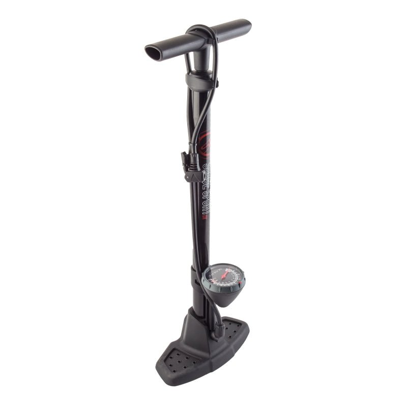 Floor Pumps Sunlite Sunlite Surge Sport DX Floor 2.5` Analog SV 160psi 22` Steel Black Dark Slate Gray