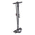 Floor Pumps Planet Bike Planet bike STX Floor Pump Floor 3` Analog PV/SV 160psi 25.5` Steel Grey Dim Gray