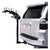 Auto Racks Saris Saris Bones Hitch 3 Bike 1-1/4 or 2` Black 105lbs Light Gray
