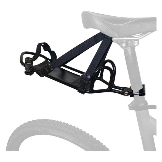 Seatpost Parts and Accessories Portland Design Works Portland Design Works Bindle Seatpost Rack: Black Gray