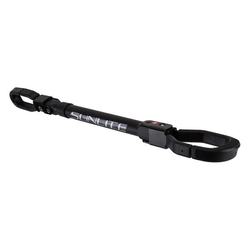 Auto Racks Sunlite Sunlite DLX Cross Bar Adapter  Crossbar adapter Black 33lbs Dark Slate Gray