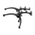 Auto Racks Saris Saris Bones Trunk Rack: 3 Bike Black Dark Slate Gray