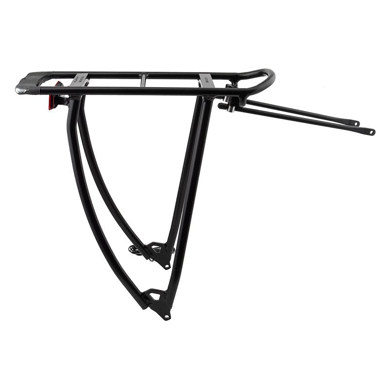 Racktime Shine EVO 1.0 Standard Rack Rear Eyelet Black 29` AC Power - Dynamo SnapIt 1.0