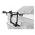 Auto Racks Sunlite Sunlite TB-240 2-Bike Trunk Rack 2 Bike Trunk Black 70lbs Light Gray