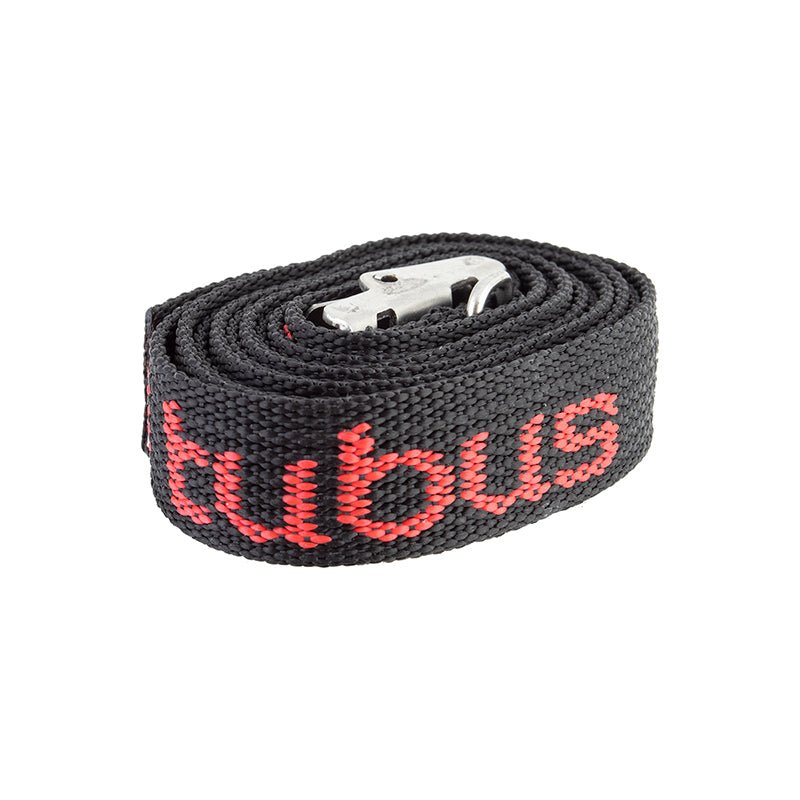 Bungie - tie downs Tubus Tubus Lashing Strap Adjustable 49` Black Woven Dark Slate Gray