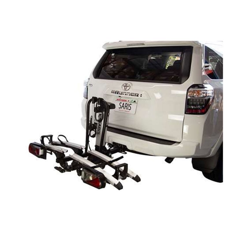 Auto Racks Saris Saris Door County Hitch Mount Rack 2 Bikes: 2 Max weight per bike: 60 lb Gray