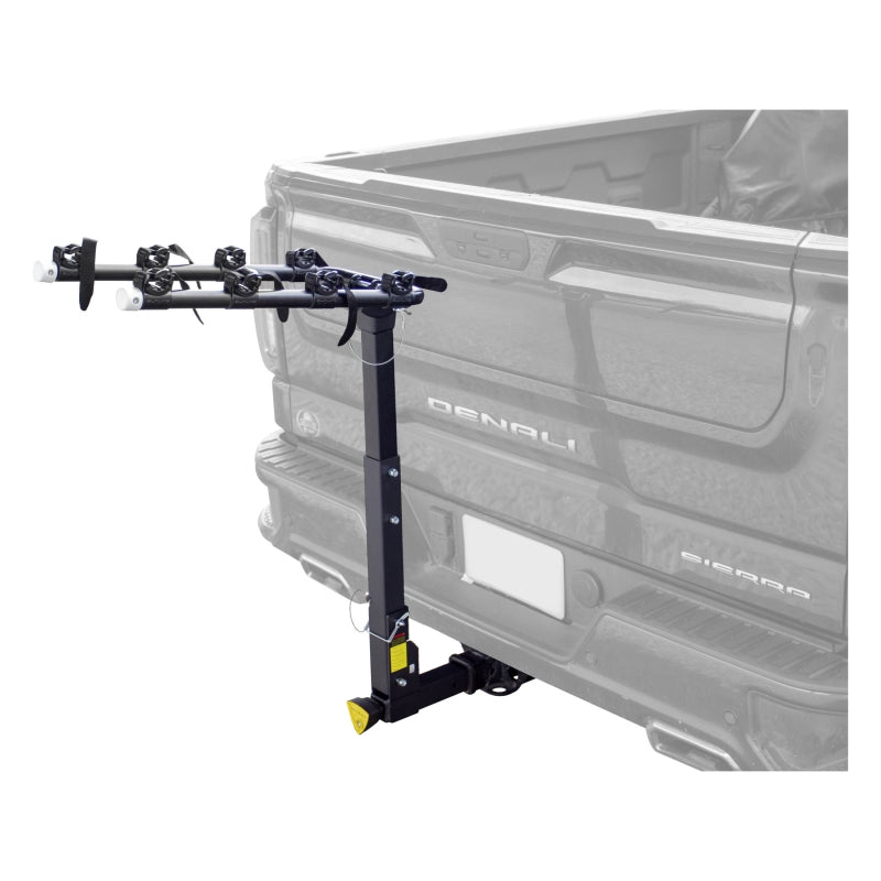 Auto Racks Sunlite Sunlite HB-426.1 2in Locking Receiver Rack 4 Bike 2` Black 140lbs Dark Gray